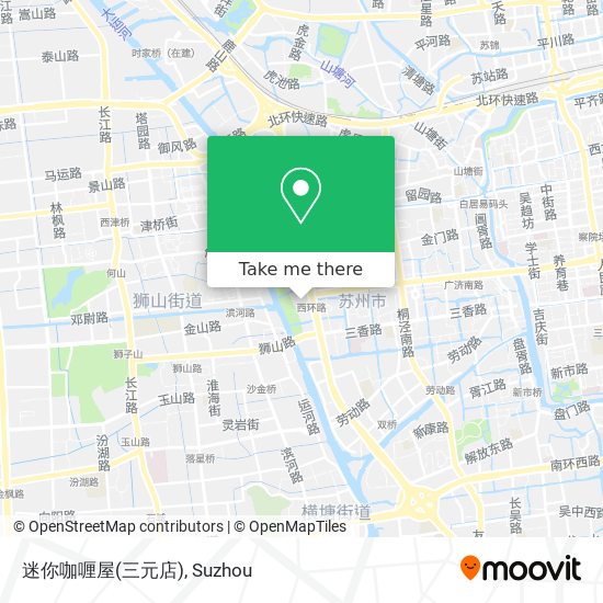 迷你咖喱屋(三元店) map