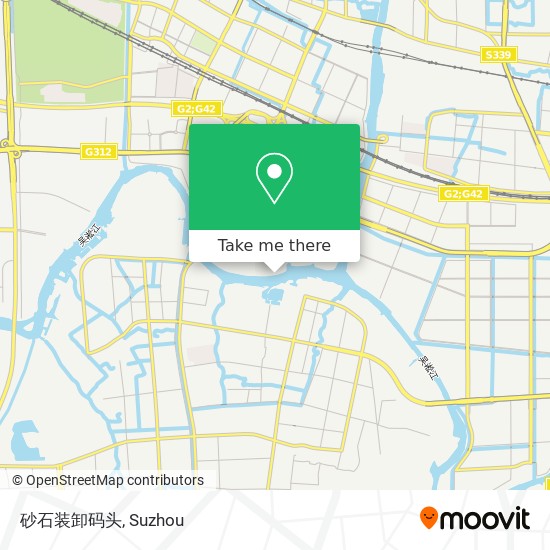 砂石装卸码头 map