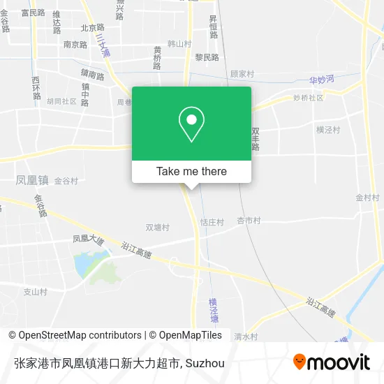 张家港市凤凰镇港口新大力超市 map