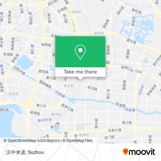 汉中米皮 map