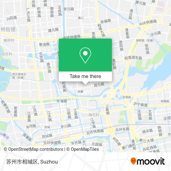 苏州市相城区 map