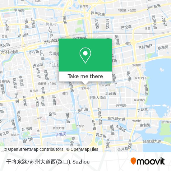 干将东路/苏州大道西(路口) map