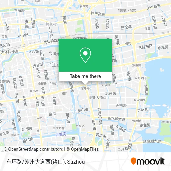 东环路/苏州大道西(路口) map