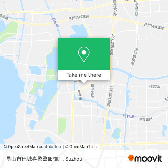 昆山市巴城喜盈盈服饰厂 map