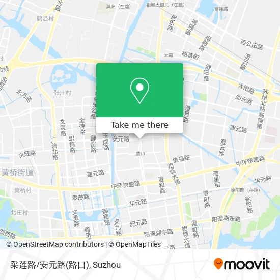 采莲路/安元路(路口) map