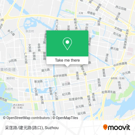 采莲路/建元路(路口) map