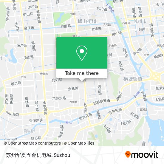苏州华夏五金机电城 map