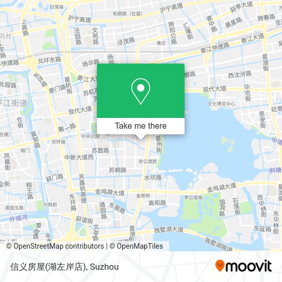 信义房屋(湖左岸店) map