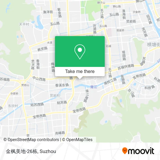 金枫美地-26栋 map