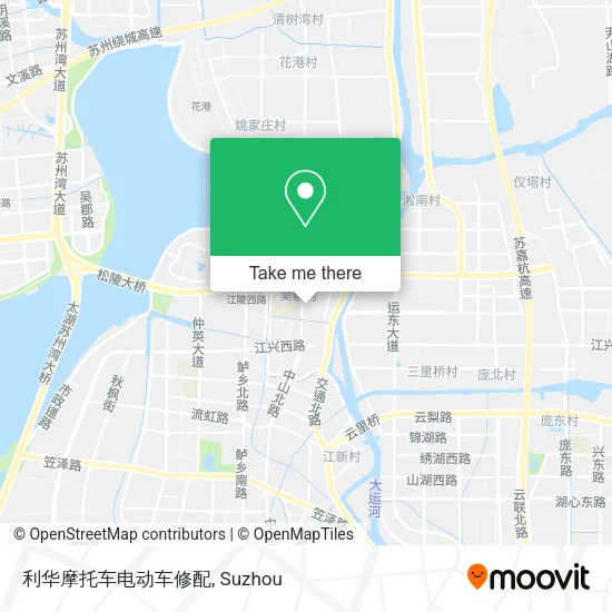 利华摩托车电动车修配 map