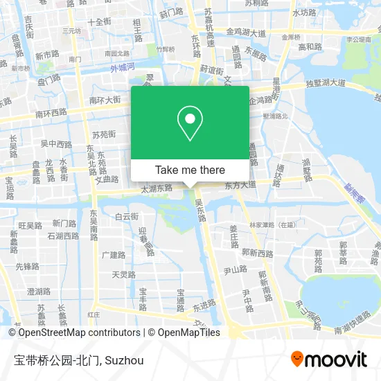 宝带桥公园-北门 map