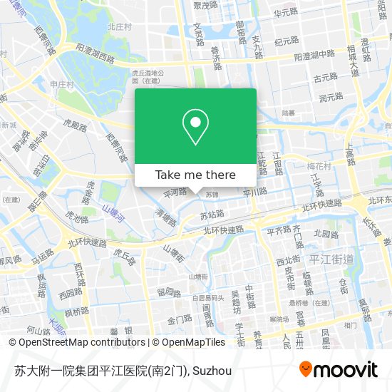 苏大附一院集团平江医院(南2门) map
