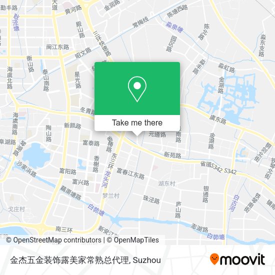 金杰五金装饰露美家常熟总代理 map