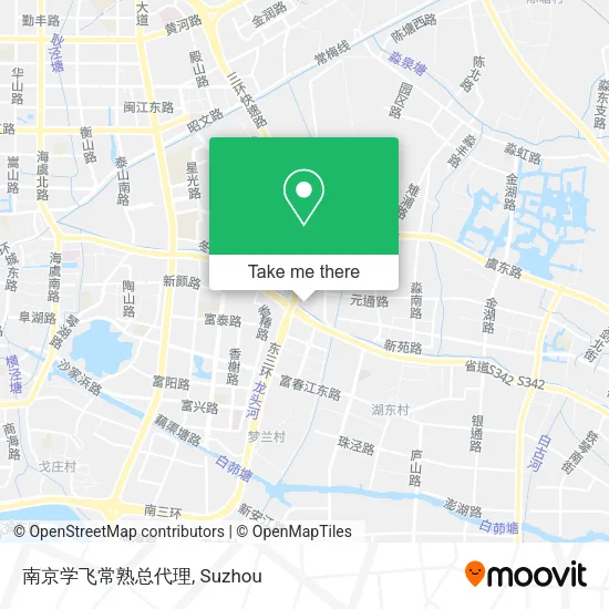 南京学飞常熟总代理 map