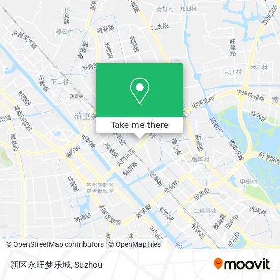 新区永旺梦乐城 map