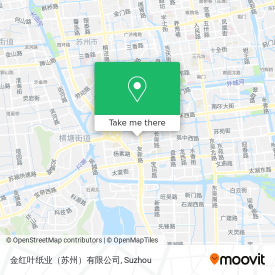 金红叶纸业（苏州）有限公司 map