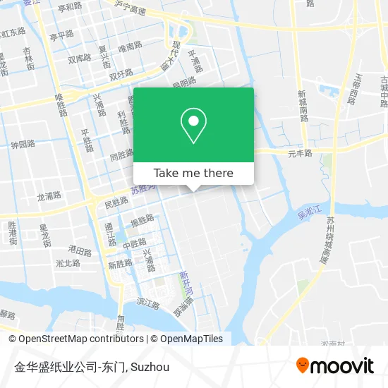 金华盛纸业公司-东门 map
