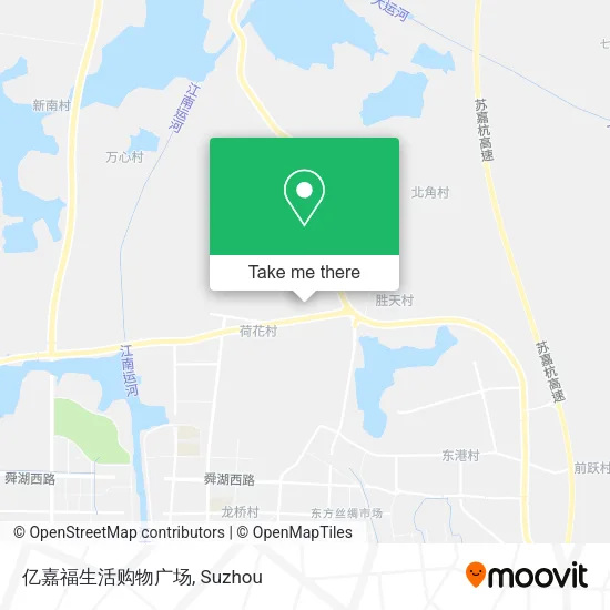亿嘉福生活购物广场 map