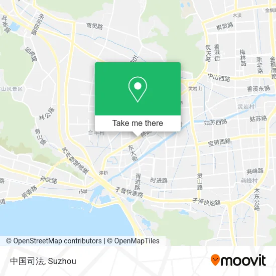 中国司法 map