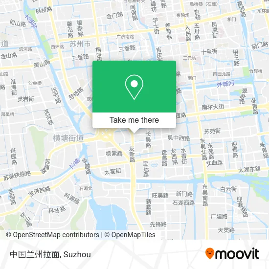 中国兰州拉面 map