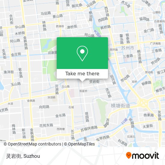 灵岩街 map