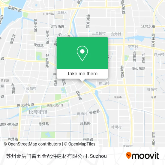 苏州金洪门窗五金配件建材有限公司 map