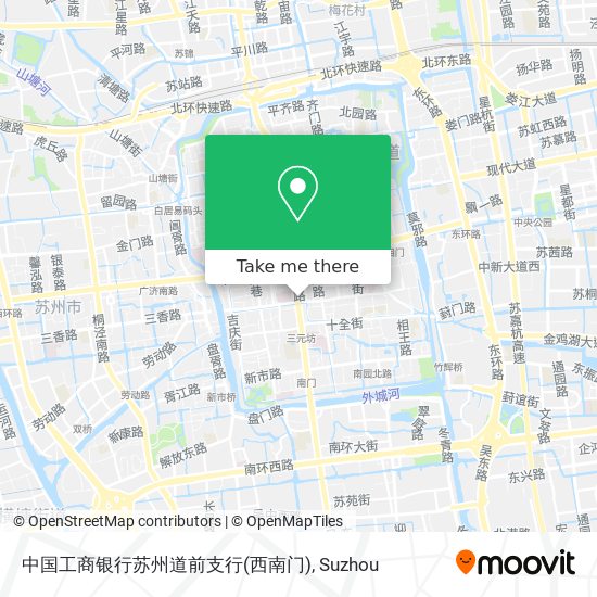 中国工商银行苏州道前支行(西南门) map