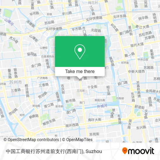 中国工商银行苏州道前支行(西南门) map