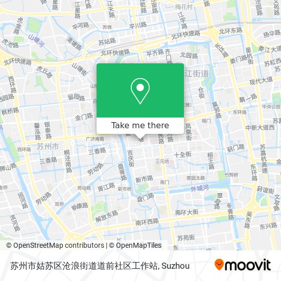 苏州市姑苏区沧浪街道道前社区工作站 map