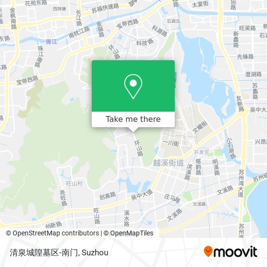 清泉城隍墓区-南门 map
