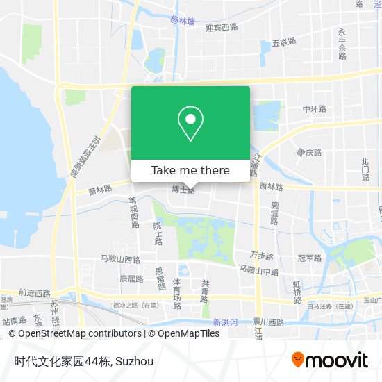 时代文化家园44栋 map
