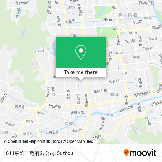 611装饰工程有限公司 map