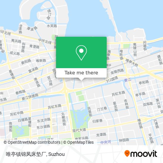 唯亭镇锦凤床垫厂 map
