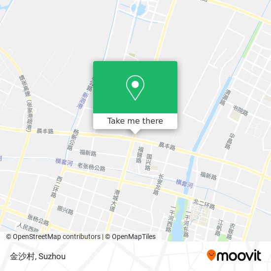金沙村 map