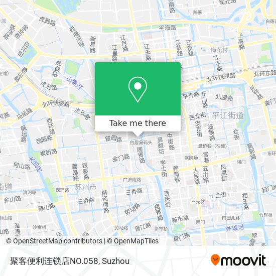 聚客便利连锁店NO.058 map