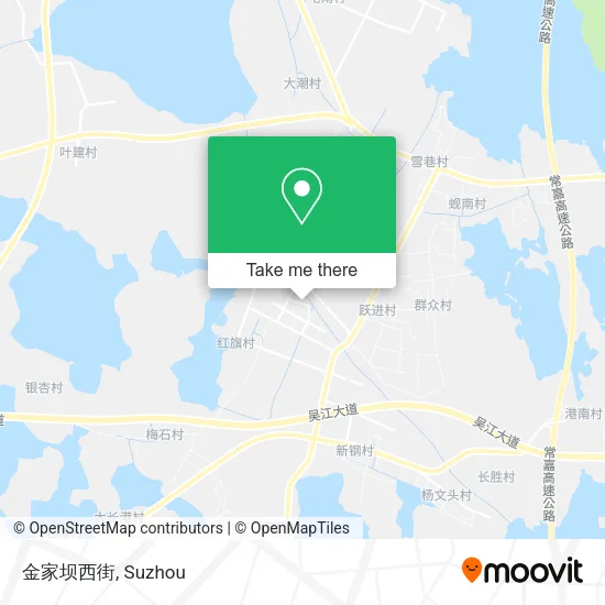 金家坝西街 map
