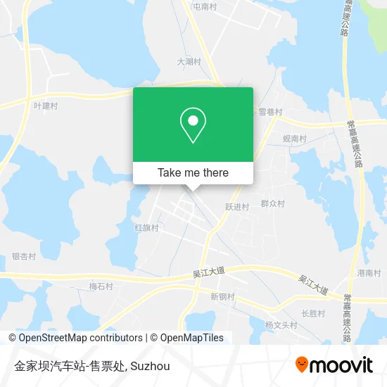 金家坝汽车站-售票处 map