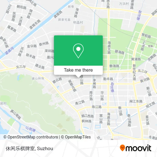 休闲乐棋牌室 map