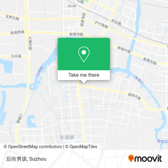 后街男孩 map