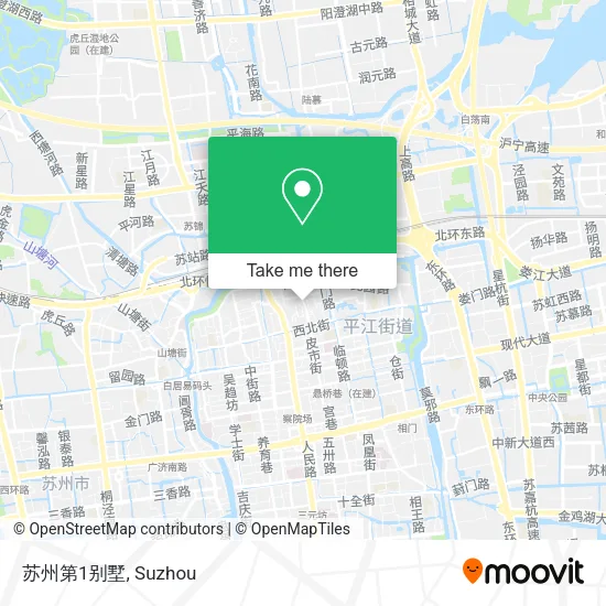 苏州第1别墅 map