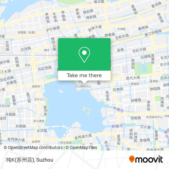 纯K(苏州店) map