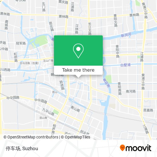 停车场 map