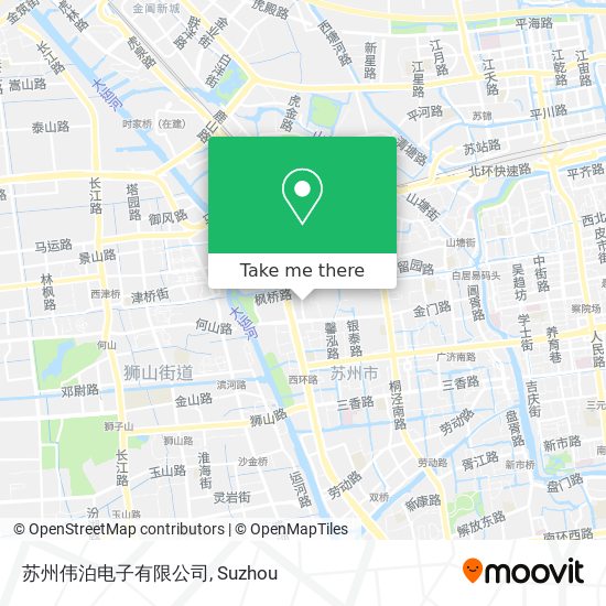 苏州伟泊电子有限公司 map
