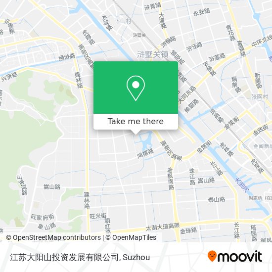 江苏大阳山投资发展有限公司 map