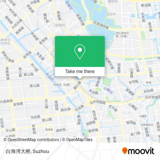 白海湾大桥 map
