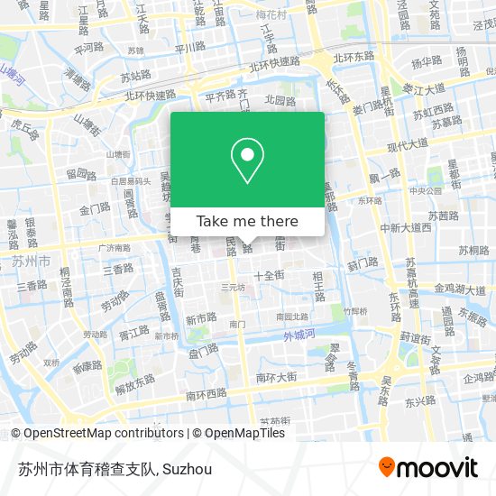 苏州市体育稽查支队 map