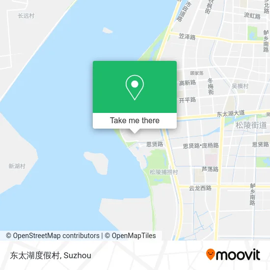 东太湖度假村 map