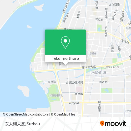 东太湖大厦 map