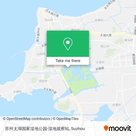 苏州太湖国家湿地公园-湿地观察站 map