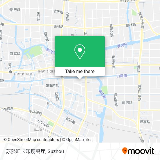 苏熙旺卡印度餐厅 map
